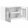 Mueble de Cocina 2 pcs Gris Concreto 60 x 31 x 40 cm en Armarios de cocina | Comprar online en Foru.es