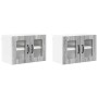 Mueble de Cocina 2 pcs Gris Sonoma 60 x 31 x 40 cm en Armarios de cocina | Comprar online en Foru.es