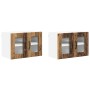 Mueble de Cocina 2 pcs Madera vieja 60 x 31 x 40 cm en Armarios de cocina | Comprar online en Foru.es