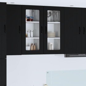 Mueble de Cocina Negro 40 x 31 x 80 cm Madera de ingeniería en Armarios de cocina | Comprar online en Foru.es
