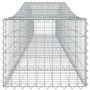 Cestas de gaviones 20 uds forma de arco hierro 400x50x40/60 cm de vidaXL, Maceteros y jardineras - Ref: Foro24-3145927, Preci...
