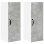 Mueble de Cocina 2 pcs Gris Concreto 30 x 31 x 80 cm en Armarios de cocina | Comprar online en Foru.es
