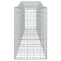 Cestas de gaviones 6 uds forma de arco hierro 400x50x80/100 cm de vidaXL, Maceteros y jardineras - Ref: Foro24-3145947, Preci...