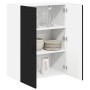 Mueble de Cocina Negro 60 x 31 x 80 cm Madera de ingeniería en Armarios de cocina | Comprar online en Foru.es