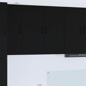 Mueble de Cocina Negro 80 x 31 x 80 cm Madera de ingeniería en Armarios de cocina | Comprar online en Foru.es