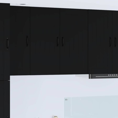 Mueble de Cocina Negro 80 x 31 x 80 cm Madera de ingeniería en Armarios de cocina | Comprar online en Foru.es