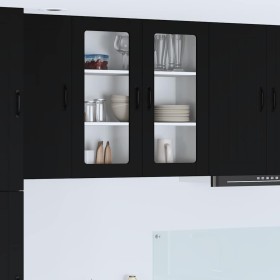 Mueble de Cocina Negro 80 x 31 x 80 cm Madera de ingeniería en Armarios de cocina | Comprar online en Foru.es