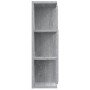 Armario de espejo baño contrachapada gris Sonoma 80x20,5x64 cm de vidaXL, Tocadores de baño - Ref: Foro24-815523, Precio: 89,...
