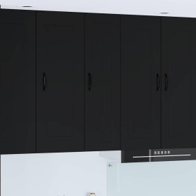 Mueble de Cocina Negro 30 x 31 x 100 cm Madera de ingeniería en Armarios de cocina | Comprar online en Foru.es