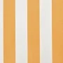 Toldo de lona amarillo y blanco 4x3 m (sin estructura) de vidaXL, Toldos - Ref: Foro24-141017, Precio: 53,62 €, Descuento: %