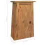 Conjunto de muebles de baño 5 piezas madera maciza de pino de vidaXL, Muebles de baño - Ref: Foro24-275425, Precio: 916,64 €,...