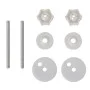 Asientos inodoro con tapas de cierre suave 2 uds MDF marrón de vidaXL, Asientos de inodoros y bidés - Ref: Foro24-275906, Pre...