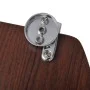 Asiento de inodoro con tapas 2 uds MDF marrón de vidaXL, Asientos de inodoros y bidés - Ref: Foro24-275909, Precio: 90,52 €, ...