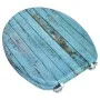 Toilet seats covers 2 pcs MDF old wood by vidaXL, Toilet and bidet seats - Ref: Foro24-275913, Price: 74,32 €, Discount: %