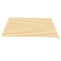 Tela de repuesto para toldo amarillo y blanco 4x3,5 m de vidaXL, Toldos - Ref: Foro24-311938, Precio: 56,80 €, Descuento: %