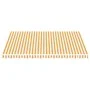 Tela de repuesto para toldo amarillo y blanco 4,5x3,5 m de vidaXL, Toldos - Ref: Foro24-311940, Precio: 66,33 €, Descuento: %