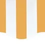 Tela de repuesto para toldo amarillo y blanco 5x3,5 m de vidaXL, Toldos - Ref: Foro24-311942, Precio: 72,96 €, Descuento: %
