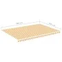 Tela de repuesto para toldo amarillo y blanco 5x3,5 m de vidaXL, Toldos - Ref: Foro24-311942, Precio: 72,96 €, Descuento: %