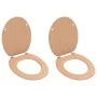 Toilet seat WC 2 pcs soft lid MDF bamboo by vidaXL, Toilet and bidet seats - Ref: Foro24-276995, Price: 78,06 €, Discount: %