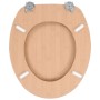 Asiento de inodoro WC 2 uds tapa suave MDF bambú de vidaXL, Asientos de inodoros y bidés - Ref: Foro24-276995, Precio: 79,73 ...