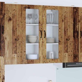 Armario de cocina mural Madera vieja 80 x 31 x 100 cm en Armarios de cocina | Comprar online en Foru.es