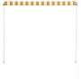 Toldo retráctil amarillo y blanco 100x150 cm en Toldos | Comprar online en Foru.es