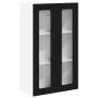 Armario de cocina mural con puerta Negro 60 x 31 x 100 cm en Armarios de cocina | Comprar online en Foru.es