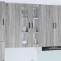 Armario de cocina mural con puerta Gris Sonoma 60 x 31 x 100 cm en Armarios de cocina | Comprar online en Foru.es