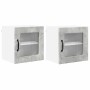 Mueble de Cocina con puerta 2 pcs Gris Concreto 40 x 31 x 40 cm en Armarios de cocina | Comprar online en Foru.es