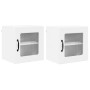 Mueble de Cocina con estante 2 pcs brillante 40 x 31 x 40 cm en Armarios de cocina | Comprar online en Foru.es