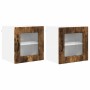 Mueble de Cocina con puerta 2 pcs Roble ahumado 40 x 31 x 40 cm en Armarios de cocina | Comprar online en Foru.es