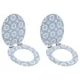 WC toilet seat 2 pcs soft closing lid MDF porcelain design by vidaXL, Toilet and bidet seats - Ref: Foro24-277002, Price: 108...