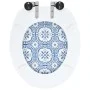 WC toilet seat 2 pcs soft closing lid MDF porcelain design by vidaXL, Toilet and bidet seats - Ref: Foro24-277002, Price: 108...
