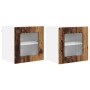 Mueble de Cocina con estante 2 pcs Madera vieja 40 x 31 x 40 cm en Armarios de cocina | Comprar online en Foru.es