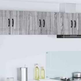 Mueble de Cocina con estante 2 pcs Gris Sonoma 30 x 31 x 40 cm en Armarios de cocina | Comprar online en Foru.es