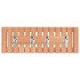 Perchero de pared madera maciza de nogal 42x8,5x14 cm de vidaXL, Toalleros - Ref: Foro24-350371, Precio: 32,95 €, Descuento: %