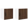 Mueble de Cocina con estante 2 pcs Roble Marrón 40 x 31 x 40 cm en Armarios de cocina | Comprar online en Foru.es