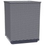 Jardineras 4 uds polipropileno gris oscuro 30x30x37 cm de vidaXL, Maceteros y jardineras - Ref: Foro24-364185, Precio: 98,87 ...