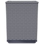 Jardineras 4 uds polipropileno gris oscuro 30x30x37 cm de vidaXL, Maceteros y jardineras - Ref: Foro24-364185, Precio: 98,87 ...