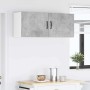 Mueble de Cocina con puerta 2 pcs Gris Concreto 50 x 31 x 40 cm en Armarios de cocina | Comprar online en Foru.es
