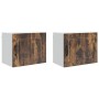 Mueble de Cocina con puerta 2 pcs Roble ahumado 50 x 31 x 40 cm en Armarios de cocina | Comprar online en Foru.es