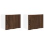 Mueble de Cocina con estante 2 pcs Roble Marrón 50 x 31 x 40 cm en Armarios de cocina | Comprar online en Foru.es