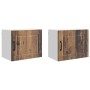 Mueble de Cocina con estante 2 pcs Madera vieja 50 x 31 x 40 cm en Armarios de cocina | Comprar online en Foru.es