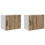 Mueble de Cocina 2 pcs Roble artesanal 50 x 31 x 40 cm en Armarios de cocina | Comprar online en Foru.es