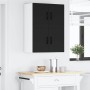 Armario de cocina mural con estante Negro 60 x 31 x 40 cm en Armarios de cocina | Comprar online en Foru.es