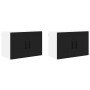 Mueble de Cocina con estante 2 pcs Negro 60 x 31 x 40 cm en Armarios de cocina | Comprar online en Foru.es