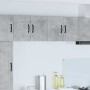 Mueble de Cocina con puerta 2 pcs Gris Concreto 60 x 31 x 40 cm en Armarios de cocina | Comprar online en Foru.es