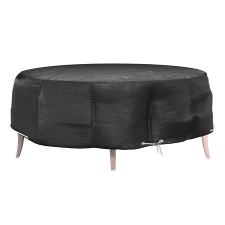 Funda para muebles de jardín 8 ojales redonda Ø188x50 cm de vidaXL, Fundas para muebles de jardín - Ref: Foro24-319333, Preci...