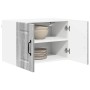 Mueble de Cocina con estante Gris Sonoma 60 x 31 x 40 cm en Armarios de cocina | Comprar online en Foru.es