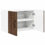 Mueble de Cocina con estante 2 pcs Roble Marrón 60 x 31 x 40 cm en Armarios de cocina | Comprar online en Foru.es